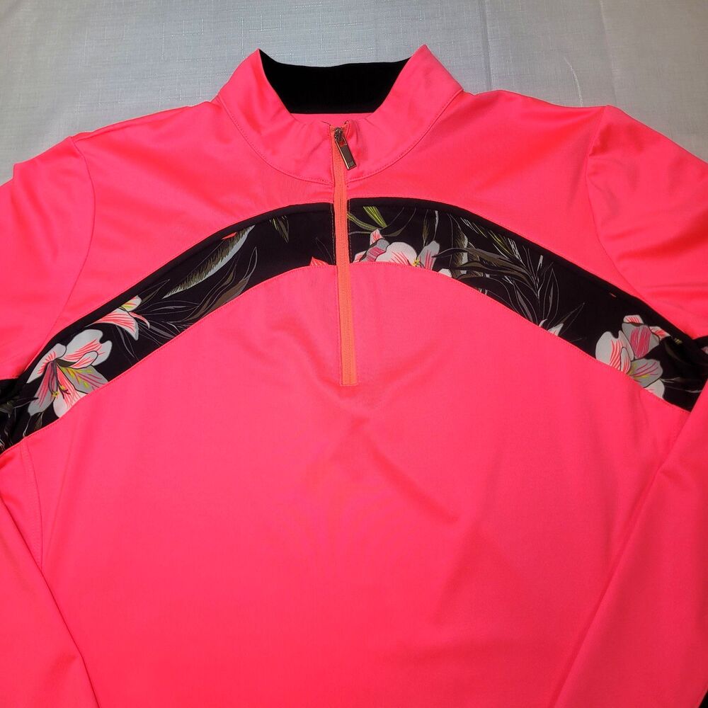 Tail Quarter Zip XL Multi Color Abstract Print Lot 2 Golf Tennis Performance Top - Picture 5 of 16